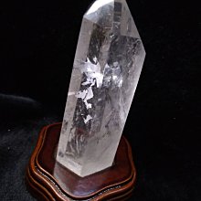 【小川堂】白水晶柱 重量(含座)：647g / 長寬高(含座)：5*6*15cm 歷史價格詳細信息