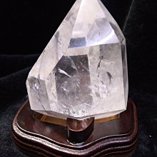 【小川堂】白水晶柱 重量(含座)：647g / 長寬高(含座)：5*6*15cm 歷史價格詳細信息
