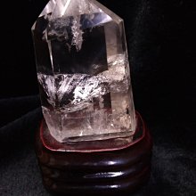 【小川堂】白水晶柱 重量(含座)：647g / 長寬高(含座)：5*6*15cm 歷史價格詳細信息