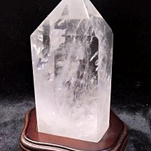 【小川堂】白水晶柱 重量(含座)：647g / 長寬高(含座)：5*6*15cm 歷史價格詳細信息