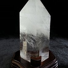 【小川堂】白水晶柱 重量(含座)：647g / 長寬高(含座)：5*6*15cm 歷史價格詳細信息