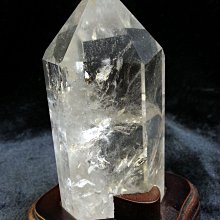 【小川堂】白水晶柱 重量(含座)：647g / 長寬高(含座)：5*6*15cm 歷史價格詳細信息