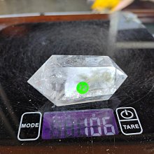 白水晶雙尖柱06–48.5公克。藍針柱。珍藏水晶 歷史價格詳細信息