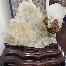 古玩藝品古董收藏/白水晶簇有底座/不含座高20公分寬14公分深13公分重量2776公克/放在櫃臺上或財位上有淨化磁場/招財/防小人 歷史價格詳細信息