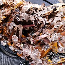 [友克鑫礦業]特價ab89約1365g白水晶 鏡鐵礦 白水晶簇 白水晶柱 水晶柱 白晶簇 赤鐵礦 紅皮水晶 原礦 歷史價格詳細信息