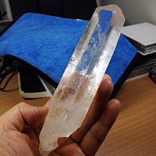 [友克鑫礦業]ak124約重457g-透亮白水晶柱 窗子水晶 大師水晶 水晶柱 未拋光 原礦 歷史價格詳細信息