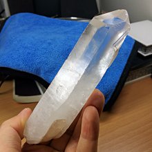 [友克鑫礦業]ak124約重457g-透亮白水晶柱 窗子水晶 大師水晶 水晶柱 未拋光 原礦 歷史價格詳細信息