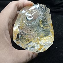 《晶華》 白水晶 黃膠花 擺件  V22 歷史價格詳細信息