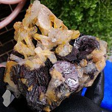 [友克鑫礦業]ab132約742g白水晶 鏡鐵礦 白水晶簇 白水晶柱 水晶柱 白晶簇 赤鐵礦 紅皮水晶 原礦 歷史價格詳細信息