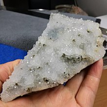 [友克鑫礦業]ag606白水晶簇共生閃亮亮黃鐵礦 晶簇 黃鐵礦 原礦 水晶簇 硫鐵礦 愚人金 歷史價格詳細信息