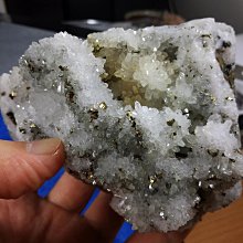 [友克鑫礦業]ag608白水晶簇共生閃亮亮黃鐵礦 晶簇 黃鐵礦 原礦 水晶簇 硫鐵礦 愚人金 歷史價格詳細信息