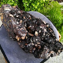 [友克鑫礦業]ab194約1754g白水晶 鏡鐵礦 白水晶簇 白水晶柱 水晶柱 白晶簇 赤鐵礦 紅皮水晶 原礦 歷史價格詳細信息