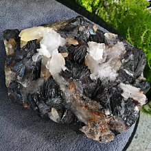 [友克鑫礦業]ab194約1754g白水晶 鏡鐵礦 白水晶簇 白水晶柱 水晶柱 白晶簇 赤鐵礦 紅皮水晶 原礦 價格比較,價格查詢,歷史價格詳細信息