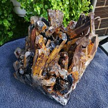 [友克鑫礦業]ab194約1754g白水晶 鏡鐵礦 白水晶簇 白水晶柱 水晶柱 白晶簇 赤鐵礦 紅皮水晶 原礦 歷史價格詳細信息