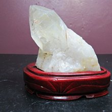 【競礦網】巴西純天然3A清料白水晶柱132公克(AA37)(親民價、便宜賣、限量一件)原價700元 歷史價格詳細信息