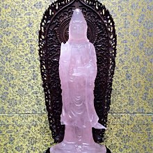 臺南城文創 天然AAA級白水晶 觀自在擺件 頂級雕工 放光料近全美 歷史價格詳細信息