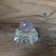 粉晶球07–直徑27.5mm。星光粉晶球。珍藏水晶 歷史價格詳細信息