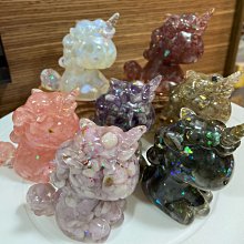 粉水晶獨角獸擺飾｜水晶礦石,Pink Crystal Unicorn Ornament【左西購物網】 歷史價格詳細信息