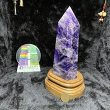 紫水晶座 Natural Uruguay amethyst block 天然烏拉圭紫水晶座(重2030克，高23.0公分含附贈木座)擺件 紫水晶高檔黑紫色 歷史價格詳細信息