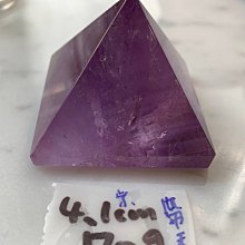 兆鑫生活館-紫水晶金字塔(約4.5公分,83g，半透) 冥想啟動能量開智慧助打坐擺 歷史價格詳細信息