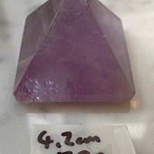 兆鑫生活館-紫水晶金字塔(約4.5公分,83g，半透) 冥想啟動能量開智慧助打坐擺 歷史價格詳細信息