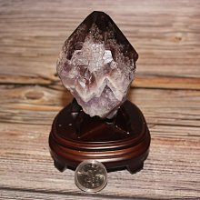 極光23 老礦 骨幹水晶 紅頭紫水晶原礦  冠狀水晶 高頻水晶 編號T1389 歷史價格詳細信息