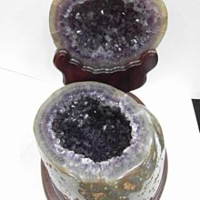 [S.D.小晶洞專賣店] 天然瑪瑙紫水晶聚寶盆@實重:1.07kg@薄胎洞深馬桶型@ 歷史價格詳細信息