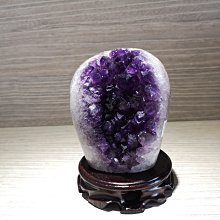 ????【168 精品】???? 巴西炮管紫水晶洞紫晶洞重14.9kg 寬25cm高29cm 洞深12cm洞超深洞型圓【C01】 歷史價格詳細信息