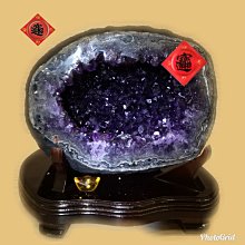 ????【168 精品】???? 巴西炮管紫水晶洞紫晶洞重14.9kg 寬25cm高29cm 洞深12cm洞超深洞型圓【C01】 歷史價格詳細信息