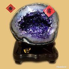 ????【168 精品】???? 巴西炮管紫水晶洞紫晶洞重14.9kg 寬25cm高29cm 洞深12cm洞超深洞型圓【C01】 歷史價格詳細信息
