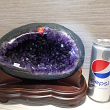 ????【168 精品】???? 巴西炮管紫水晶洞紫晶洞重14.9kg 寬25cm高29cm 洞深12cm洞超深洞型圓【C01】 歷史價格詳細信息