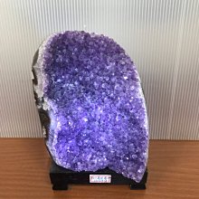 烏拉圭紫晶簇 烏拉圭紫晶片 消磁 重276克 大約10*8*13公分 歷史價格詳細信息