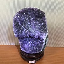 開運天然烏拉圭紫晶鎮(紫晶洞)紫晶簇 紫晶鎮 雷公蛋 紫水晶洞 3646g (含底座) 歷史價格詳細信息