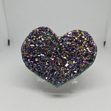 紫水晶 愛心 擺件 75*69mm 154克 淡淡的紫色 大晶柱 歷史價格詳細信息