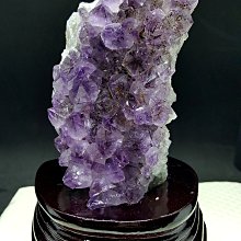 【好漾精品】❤❤特殊級烏拉圭紫水晶原礦~~稀有帶雙色晶體~~贈實木底座❤❤ 歷史價格詳細信息