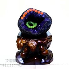 【一物一拍 主圖款】2號裸石重630克送底座 烏拉圭巴西純天然紫晶簇消磁擺件居家辦公室玄關酒柜紫水晶洞 歷史價格詳細信息