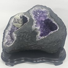 烏拉圭-紫水晶圓洞/內凹洞口大/紅幽瑪瑙線薄邊/淨重3.16公斤 歷史價格詳細信息