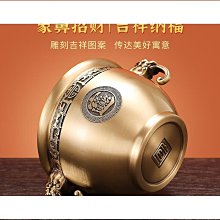 純銅存錢罐 福袋擺件 存錢筒 撲滿 存錢桶 儲蓄罐 存錢 零錢筒 存錢袋黃金黃銅招財 傢居擺飾 客廳裝飾品 聚寶盆儲蓄罐 歷史價格詳細信息