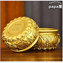 實心純銅聚寶盆擺件銅香爐居家風水聚財招財進寶店鋪櫃玄關禮品 歷史價格詳細信息