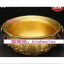 銅聚寶盆擺件全銅風水招財大號家居客廳玄關辦公室桌靣財位裝飾品善緣堂 歷史價格詳細信息