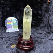 黃水晶柱（含木座）/約1100公克 歷史價格詳細信息