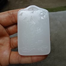 清 和田白玉宗仁款武將詩文牌44349 歷史價格詳細信息