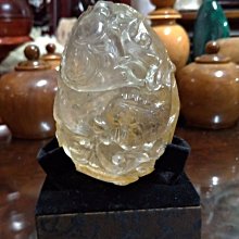古董收藏古玩藝品/高淨度黃水晶雕刻擺件/高14公分寬10公分深8公分重量700公克/全館商品滿5件或滿6000元免運費 歷史價格詳細信息