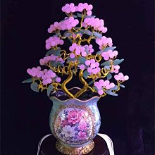 聚寶盆發財樹元寶掛畫辦公室茶樓裝飾畫風水掛畫客廳絲綢掛畫卷軸 歷史價格詳細信息