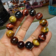 天然虎眼石三色手鏈 幸運招財 黑鐵石 虎眼石手串 瑜珈手鍊 能量 事業 健康 男女通用 歷史價格詳細信息