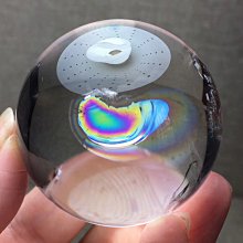 天然白水晶全包裹橘紅色石榴石多寶珠吊墜 異象水晶寶石 一物一圖 歷史價格詳細信息