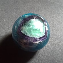 風水球~藍水晶球~靈性能量球~開發創造力~開運轉運球~直徑約5.22公分~實體更美 歷史價格詳細信息