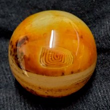 珍藏藍瑪瑙纏絲手串橘皮紋大開門圓珠串 尺寸：13x12毫米一 歷史價格詳細信息