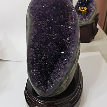 烏拉圭天然水晶簇墨綠色彩晶尺寸寬8cm高度9cm重6 水晶 天然 收藏【二手】【探古齋】-727 歷史價格詳細信息