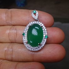 7【晶玉石】嚴選天然手工緬甸玉精雕（年年有魚）中國結翡翠項鍊~一元起標無底價 歷史價格詳細信息